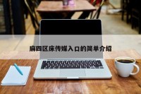 麻四区床传媒入口的简单介绍